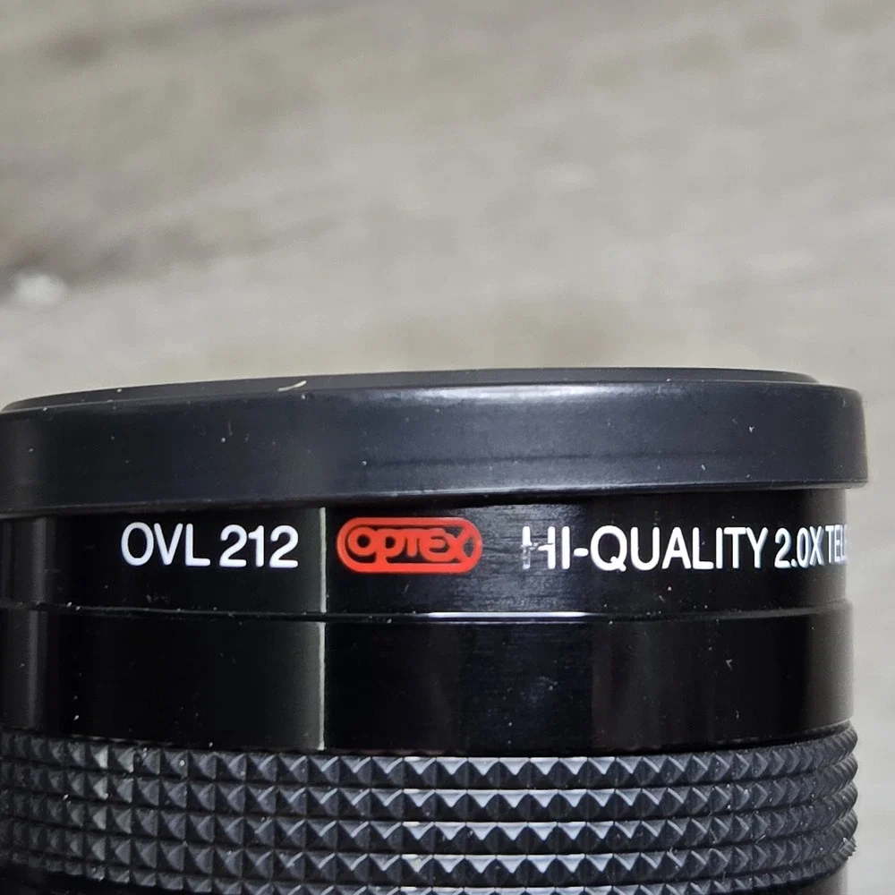Optex OVL 212 Hi-Quality 2.0X Telephoto Video With Lens Cap